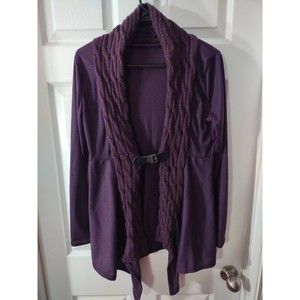 Unbranded Cardigan Top Size Unknown Looks Like M ** See Measurement Pics